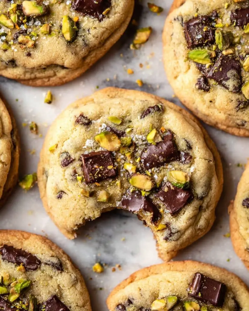 Pistachio Chocolate Cookies Recipe