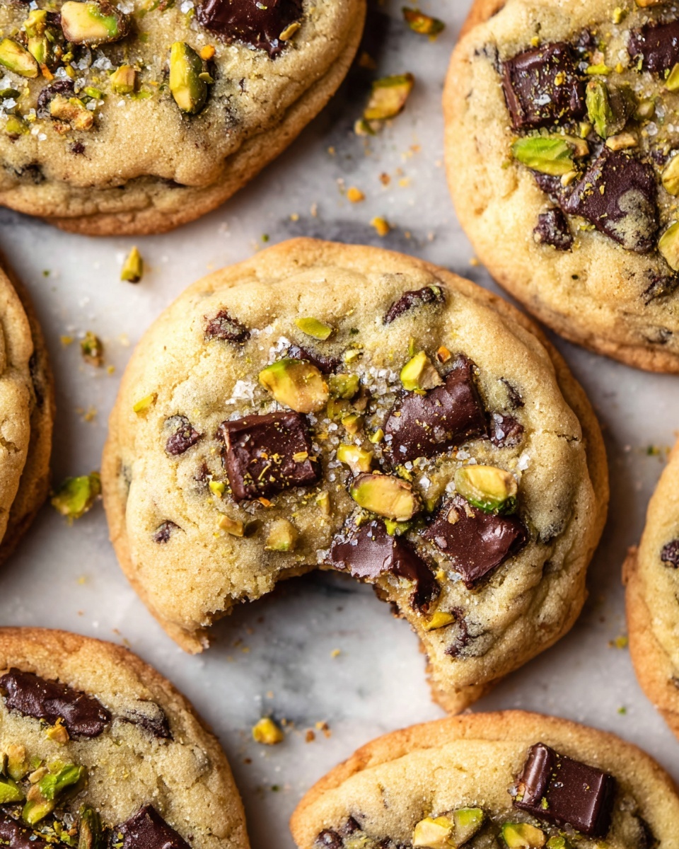 Pistachio Chocolate Cookies Recipe