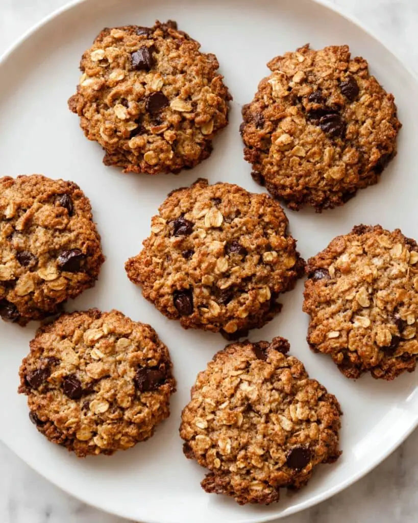 Chocolate Chip Banana Oatmeal Cookies Recipe