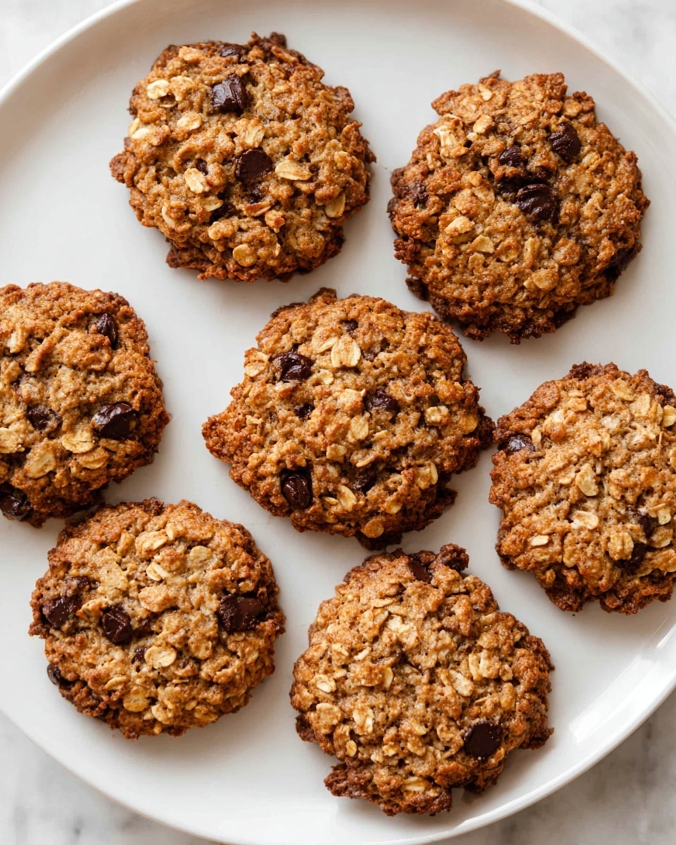 Chocolate Chip Banana Oatmeal Cookies Recipe