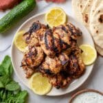 Greek Yogurt Marinated Grilled Chicken Thighs Recipe