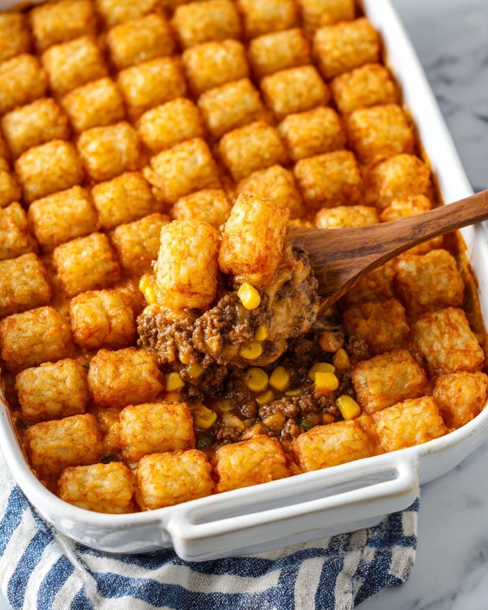 Easy Tater Tot Casserole Recipe