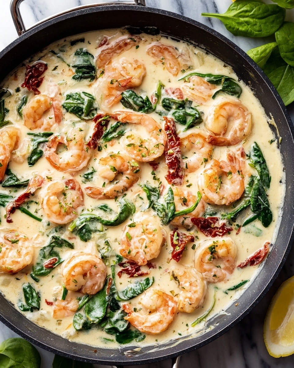 Creamy Tuscan Shrimp Recipe