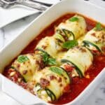 Zucchini Lasagna Rolls Recipe