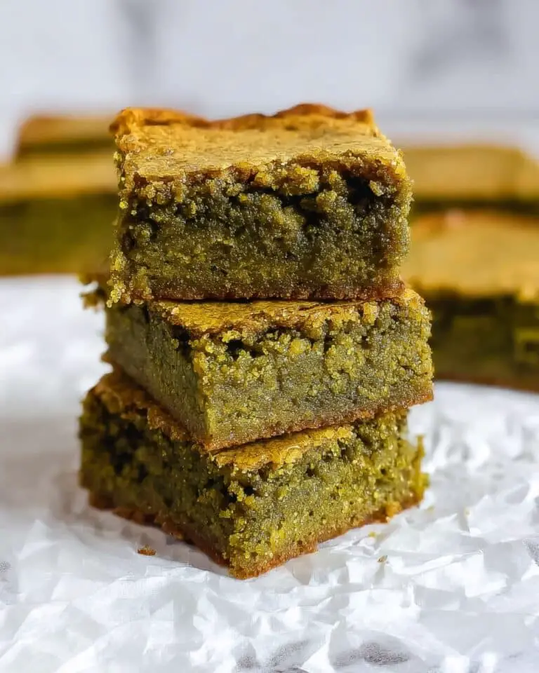 Matcha Brownies Recipe