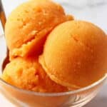 Creamy Mango Lime Sorbet Recipe