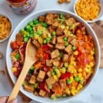 Mom's Frito Taco Salad with Catalina Dressing Recipe