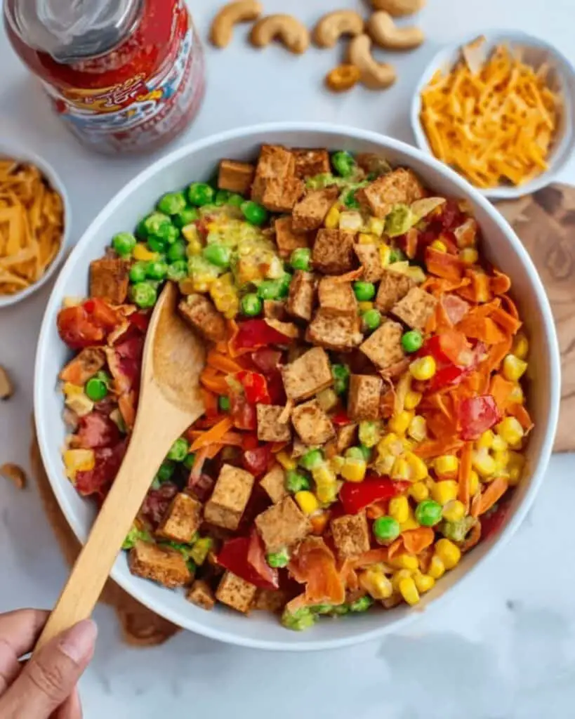 Mom’s Frito Taco Salad with Catalina Dressing Recipe
