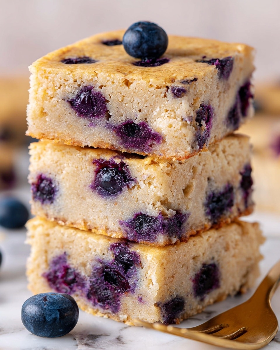Blueberry Cottage Cheese Breakfast Bake Recipe