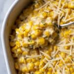 Baked Parmesan Cheese Corn Recipe