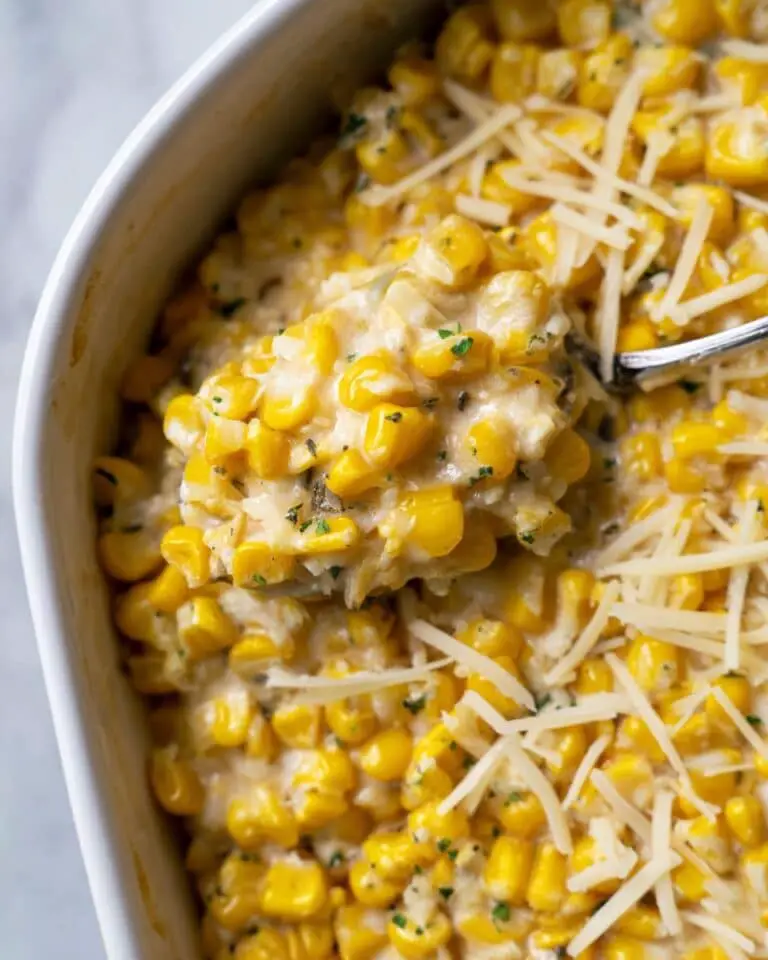 Baked Parmesan Cheese Corn Recipe