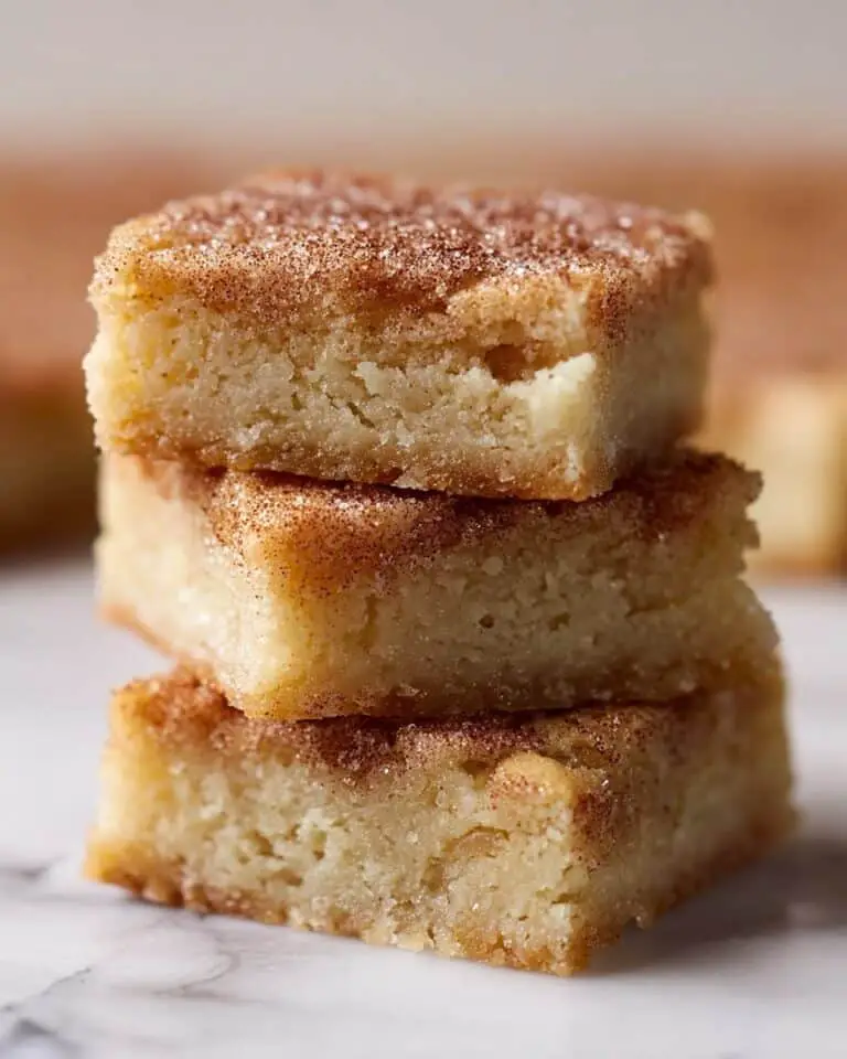 Cinnamon Sugar Blondies Recipe