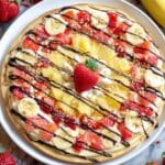 Banana Split Fruit Pizza Recipe