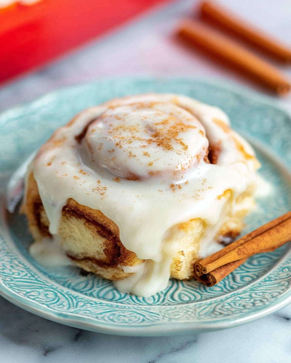 Fluffy Cinnamon Rolls with Cream Cheese Icing Recipe