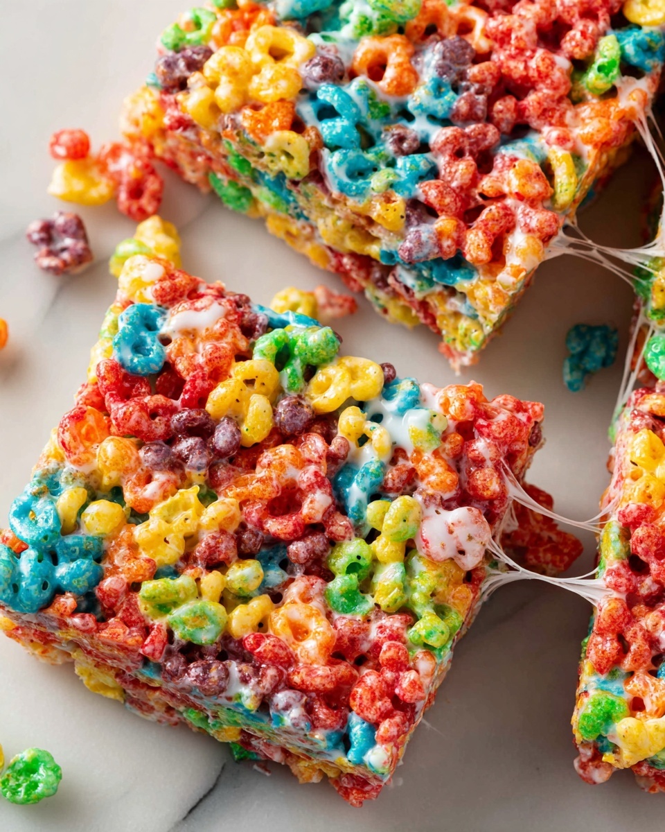 Fruity Pebbles Rice Krispie Treats Recipe