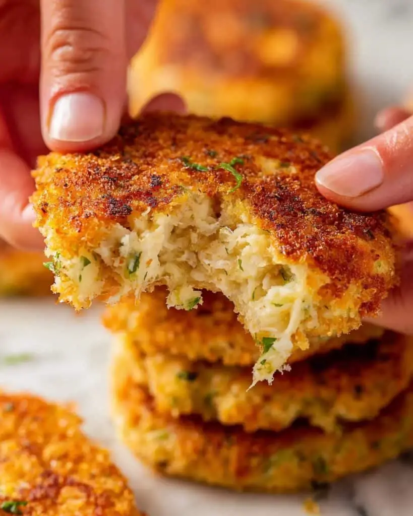Crispy Cheesy Chicken Ranch Patties Recipe