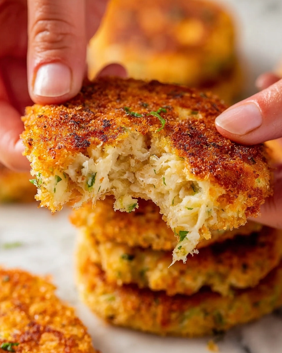 Crispy Cheesy Chicken Ranch Patties Recipe