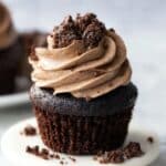 Triple Chocolate Brownie Cupcakes Recipe