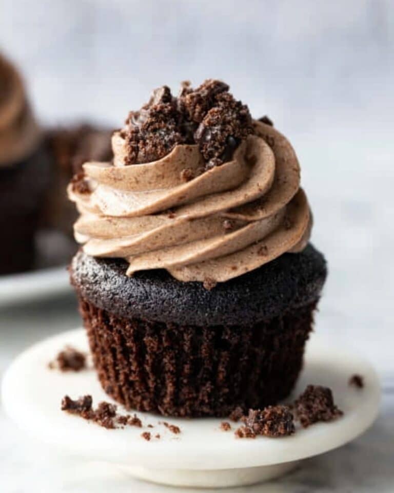 Triple Chocolate Brownie Cupcakes Recipe