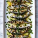 Roasted Sardines with Garlic and Herb Crust Recipe