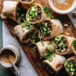 20 Minute Thai Basil Beef Rolls Recipe