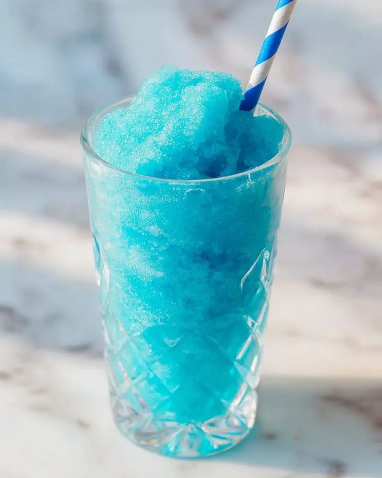 Blue Raspberry Slushie Recipe