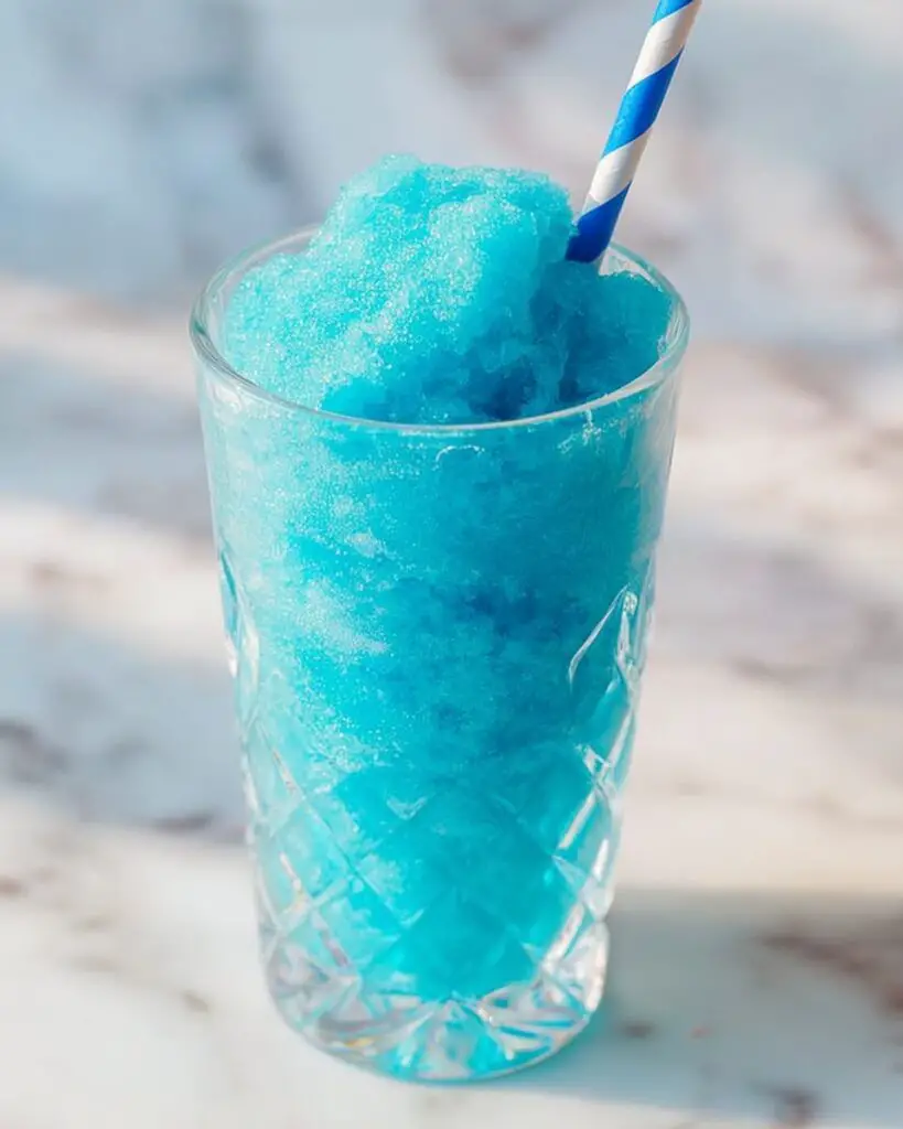 Blue Raspberry Slushie Recipe