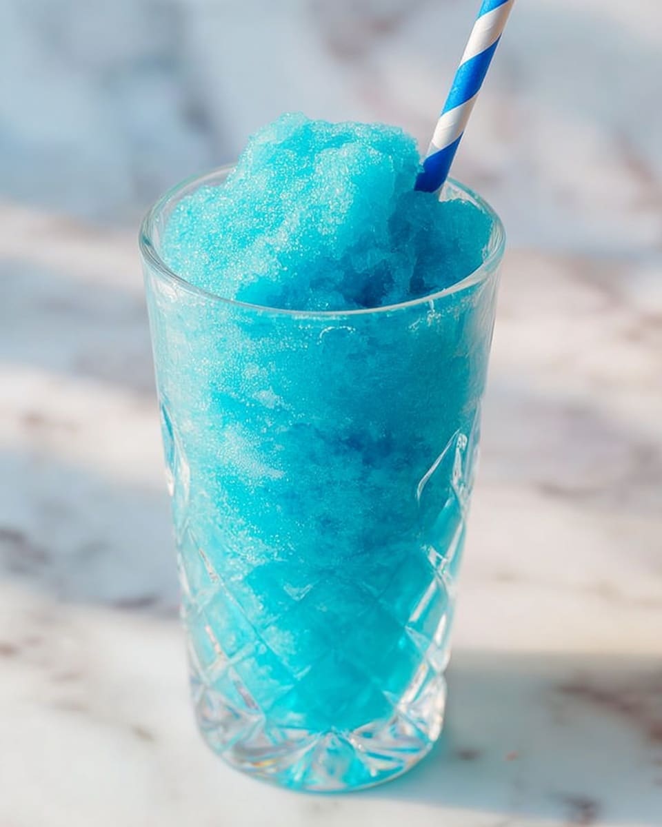 Blue Raspberry Slushie Recipe