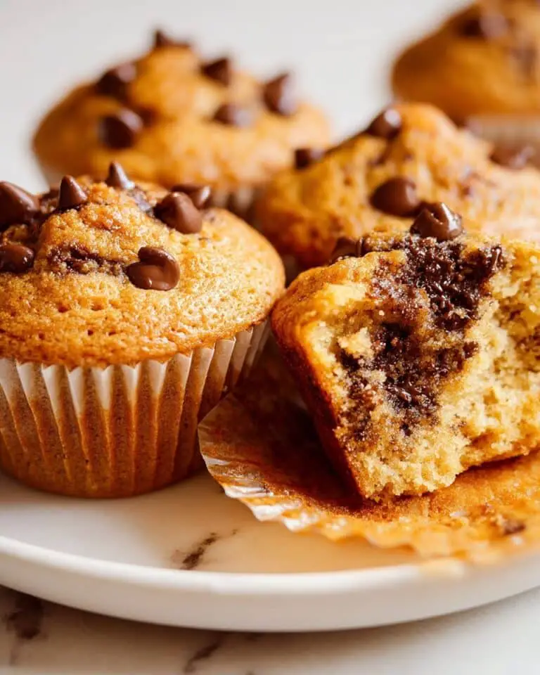 Pumpkin Chocolate Chip Muffins Recipe