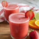Healthy Frozen Strawberry Mocktail (Whole30, Sugar-Free) Recipe