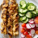 Easy Herby Lemon Chicken Skewers Recipe