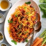Fresh Carrot Salad with Dates, Pistachios, and Lemon Dressing Recipe