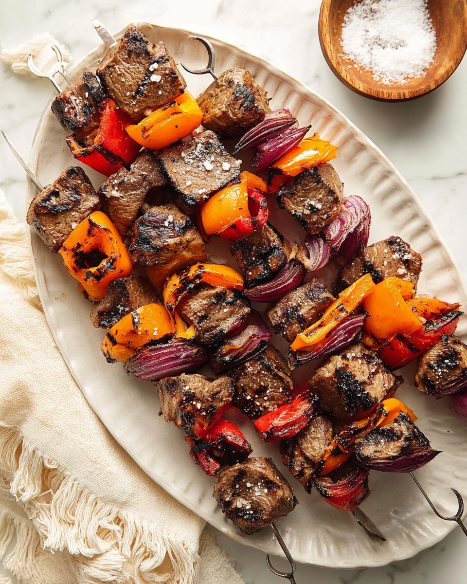 Grilled Steak Skewers Recipe