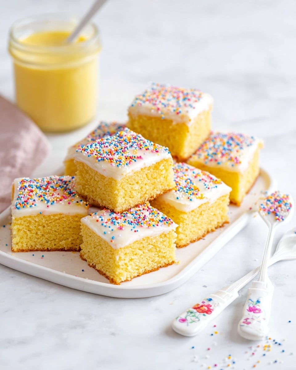 Retro School Dinner Cake Recipe