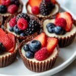 Cheesecake Cupcakes with Fresh Berries Recipe