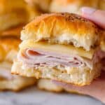Turkey Sliders with Swiss Cheese and Everything Bagel Seasoning Recipe