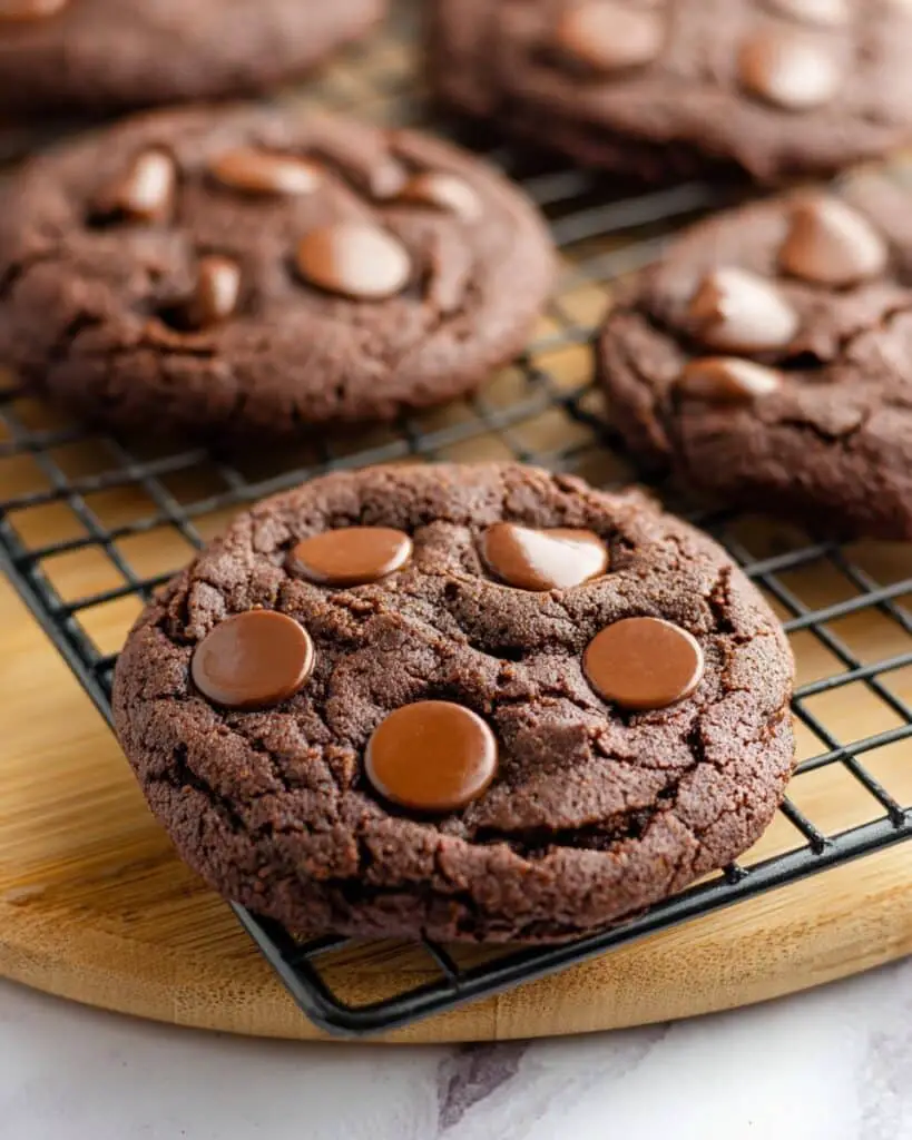 Chocolate Chocolate Chunk Cookies Recipe