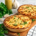 Three Cheese Garlic Bread Recipe