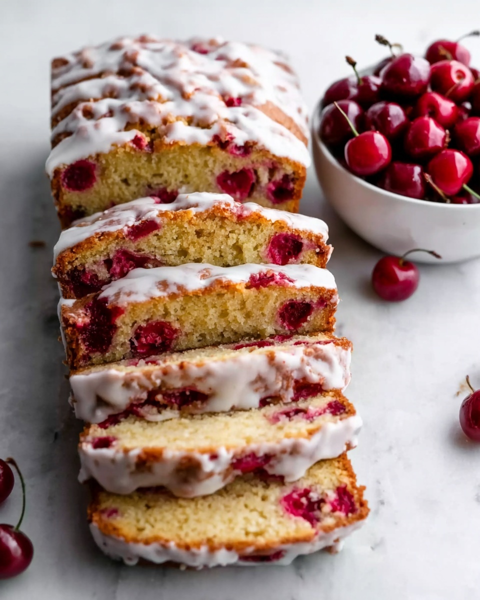 Two slices of cranberry nut bread are placed on a black wire cooling rack over a white marbled surface. Each slice has three main layers: the base layer is light brown and looks soft, filled with pieces of dark nuts throughout. The middle layer shows bright red cranberries embedded in the bread, some almost bursting. The top layer is a thicker golden-brown crust with sprinkled sugar crystals giving a slight sparkle. In the background, a woman's hand is slightly touching the edge of the bread. photo taken with an iphone --ar 4:5 --v 7
