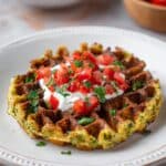 Gluten-Free Broccoli Cheddar Waffles Recipe