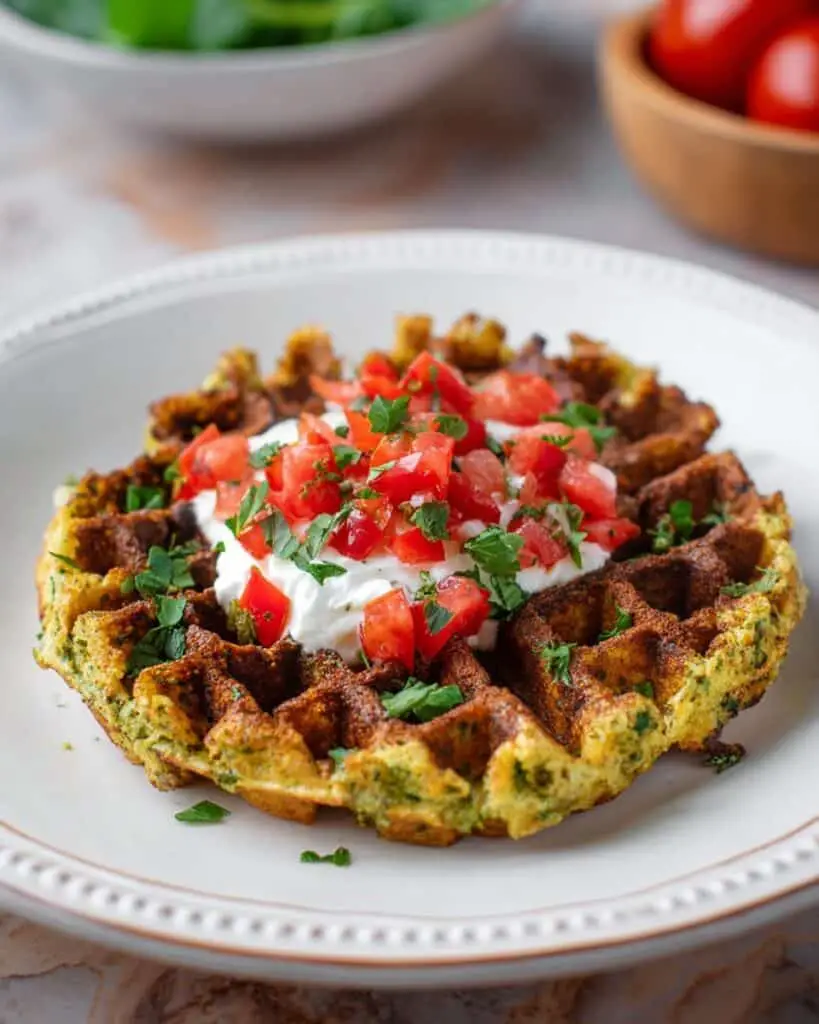 Gluten-Free Broccoli Cheddar Waffles Recipe