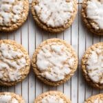 Brown Butter Iced Oatmeal Cookies Recipe