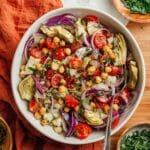 Tuscan Artichoke Tomato Salad Recipe
