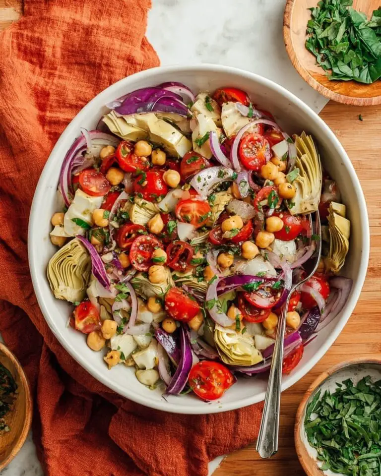 Tuscan Artichoke Tomato Salad Recipe