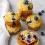 Almond Flour Blueberry Muffins Recipe