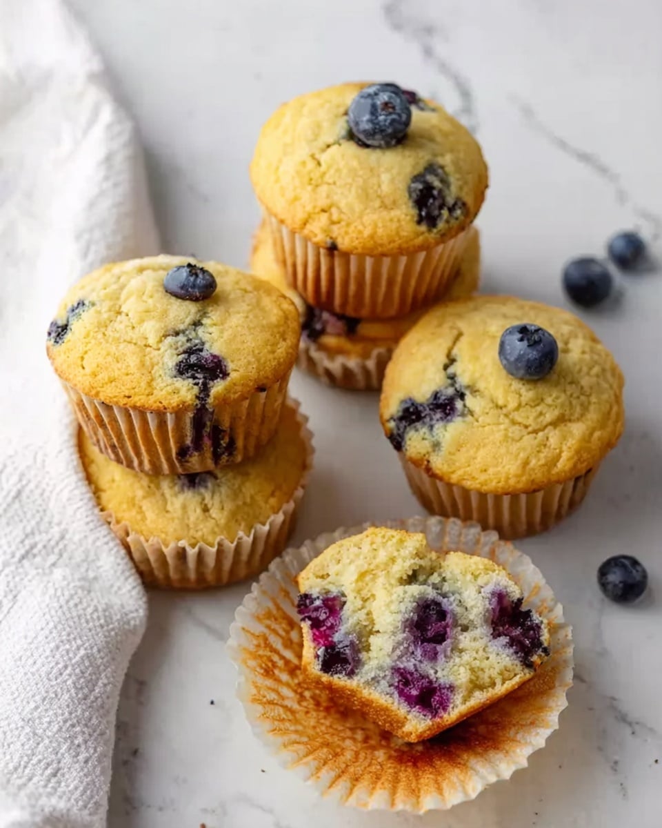 Almond Flour Blueberry Muffins Recipe