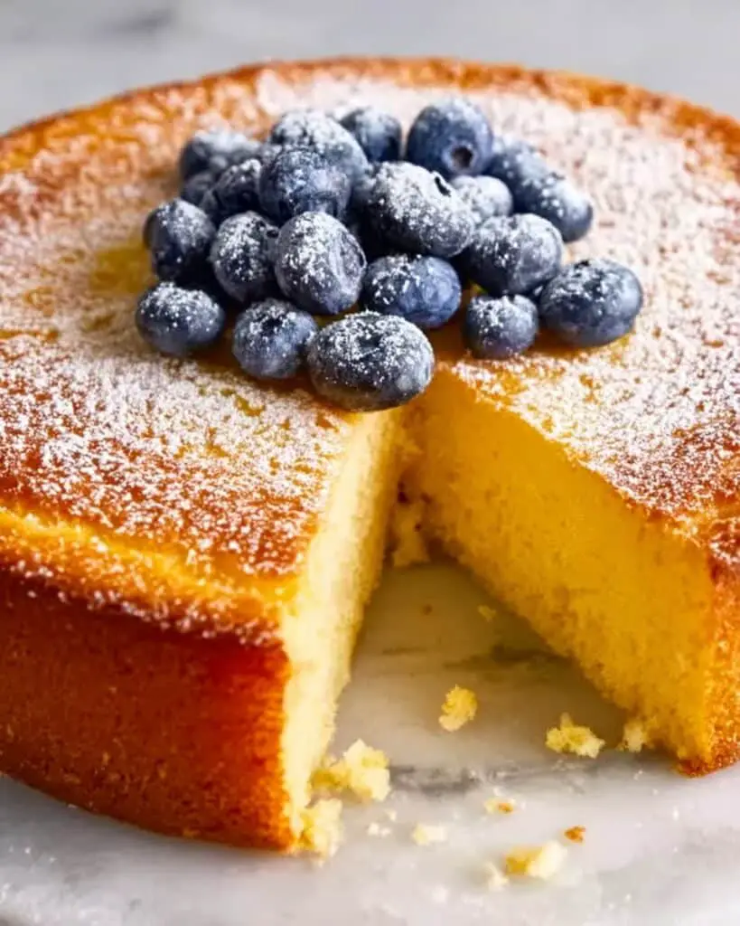 Honey Lemon Almond Flour Cake Recipe