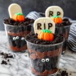 Graveyard Pudding Cookie Cups Recipe