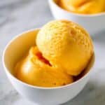 Basil-Peach Sorbet Recipe