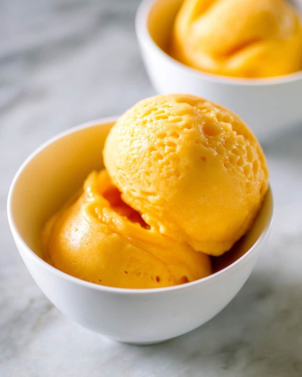Basil-Peach Sorbet Recipe